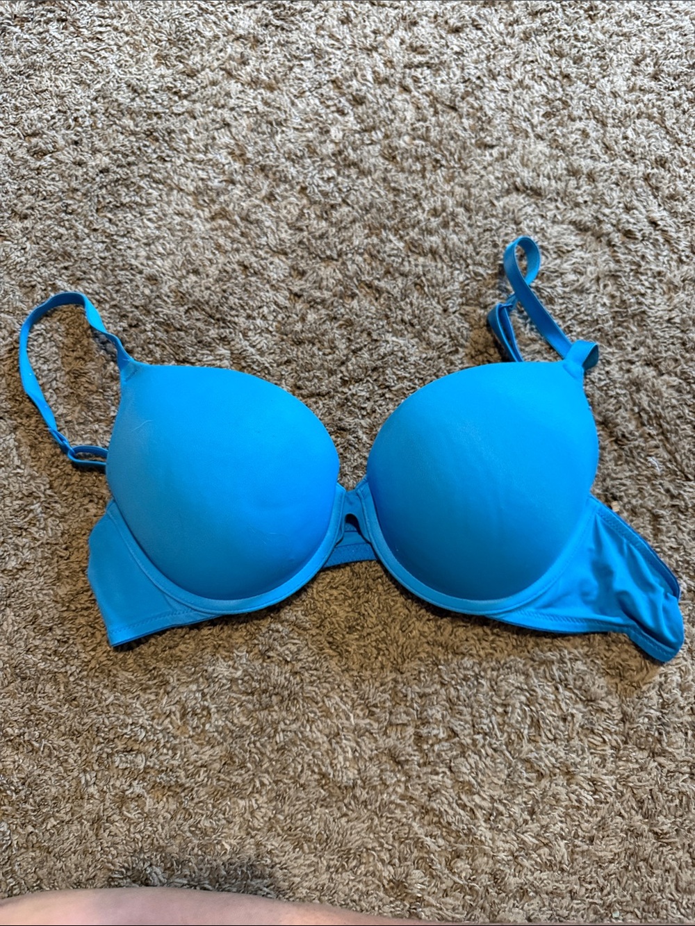 PINK Victoria's Secret Bright Blue T-Shirt Bra